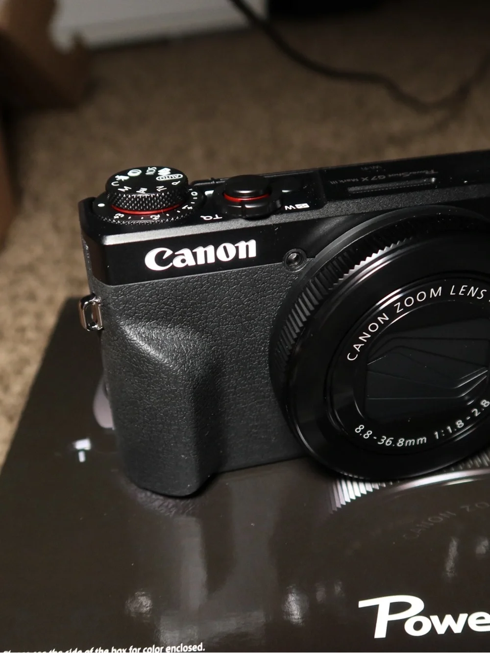 Canon PowerShot G7 X Mark III — Black